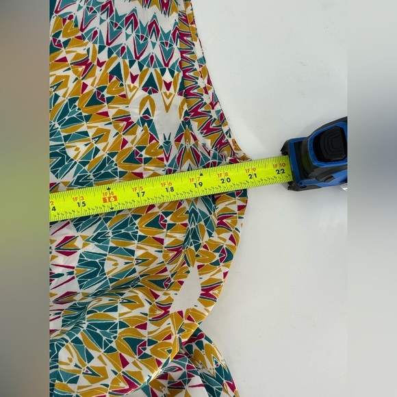 Allen B. By Allen Schwartz Women's Cut Out Back Colorful Scoop Neck Dress - Picture 9 of 15